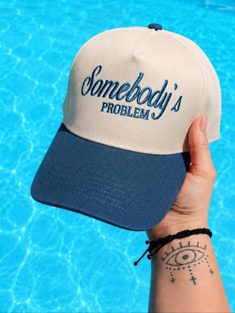 Somebody's Problem Trucker Hat – Coastal Charm